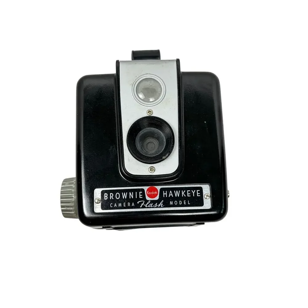 VTG Kodak Brownie Hawkeye Camera Flash Model, Kodak 620 Film - not working